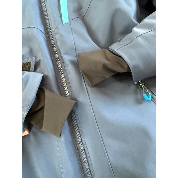 Obermeyer Boy's Axel M 10-12 ski Jacket Snow Board Winter Blue - Picture 5 of 8